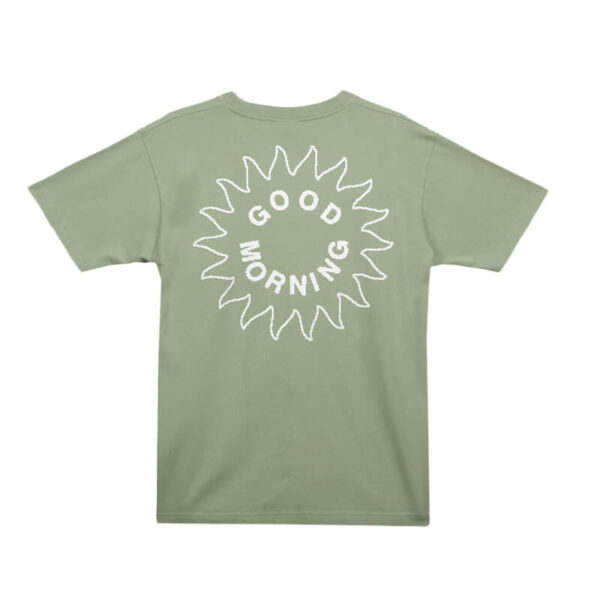 GMT SUN LOGO SS TEE HERB GREEN