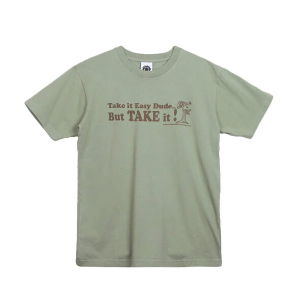 GMT TAKE IT EASY SS TEE HERB GREEN