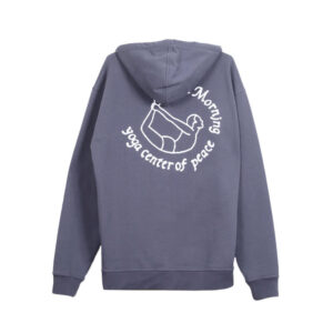 GOOD MORNING TAPES Hoodie Yoga Center - Salty Blue