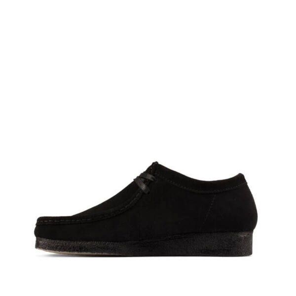 CLARKS ORIGINALS Wallabee Shoes - Black Suede