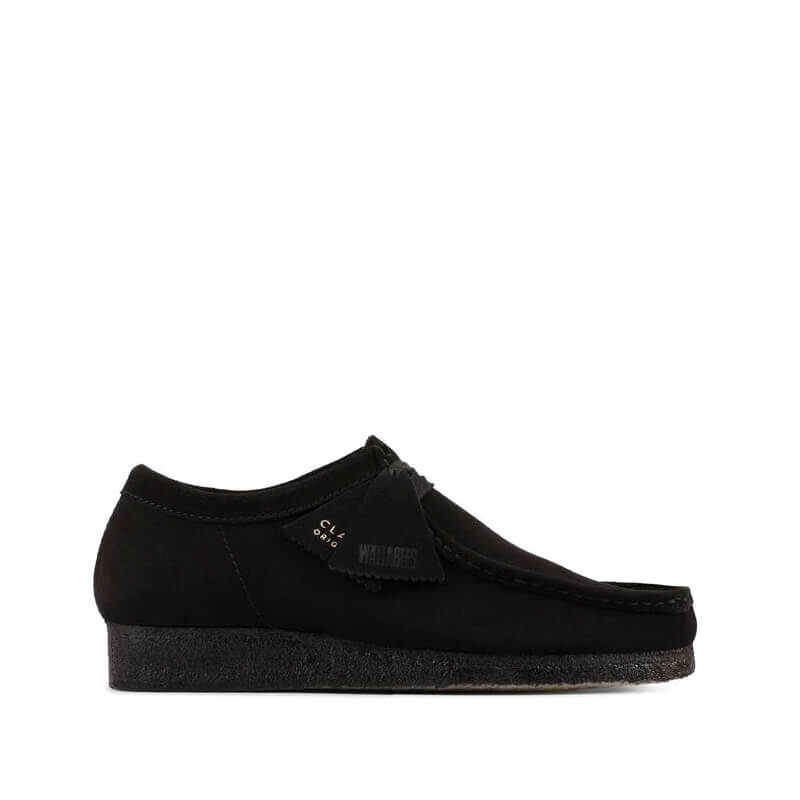 Empírico entregar seta CLARKS ORIGINALS Zapatos Wallabee - Black Sued | TheRoom Barcelona