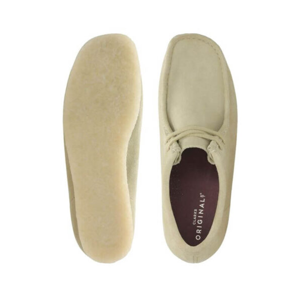 CLARKS ORIGINALS Wallabee Shoes - Maple Suede