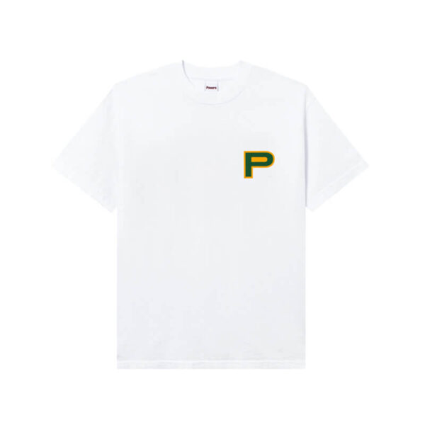 POWERS SUPPLY Camiseta Block P - White