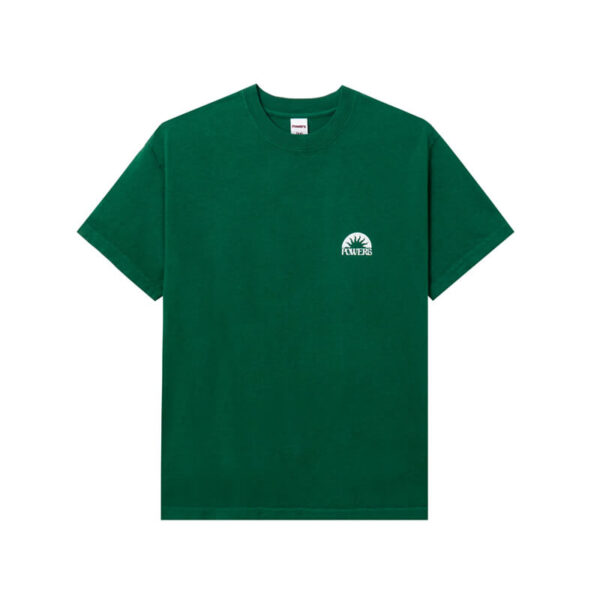 POWERS SUPPLY Camiseta Sun - Dark Green