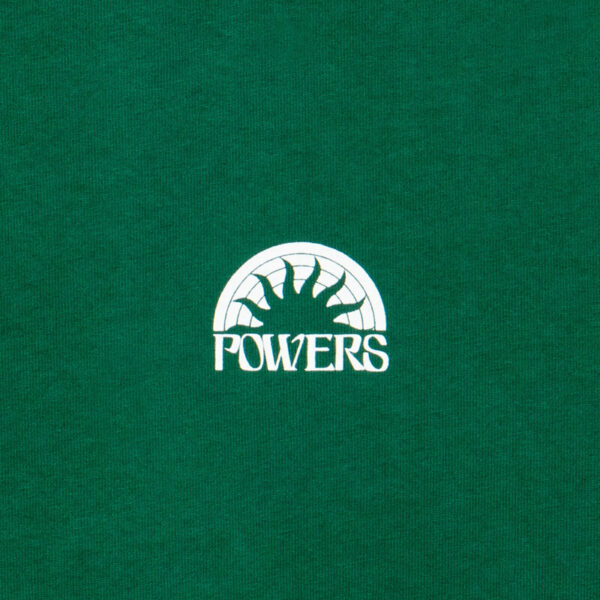 POWERS SUPPLY Camiseta Sun - Dark Green