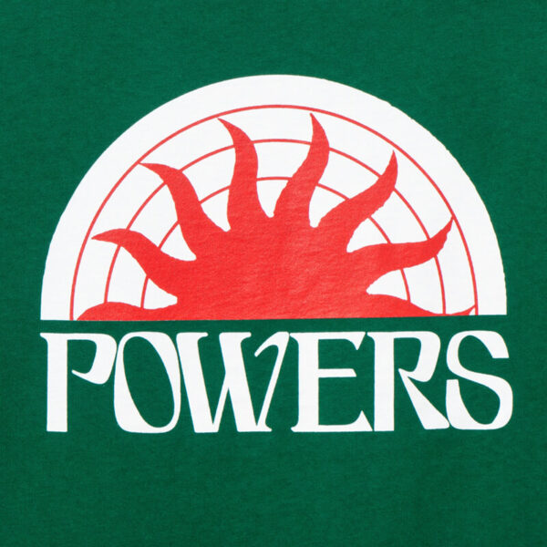 POWERS SUPPLY Sun Tee - Dark Green