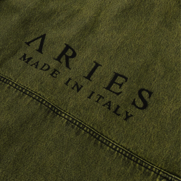 ARIES Denim Cargo Jacket - Lime