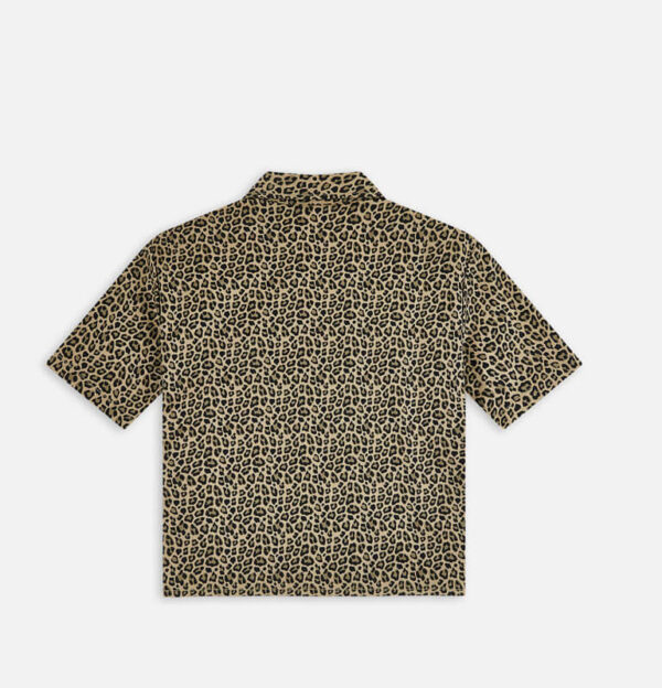DICKIES Silver Firs Cropped Shirt - Leopard
