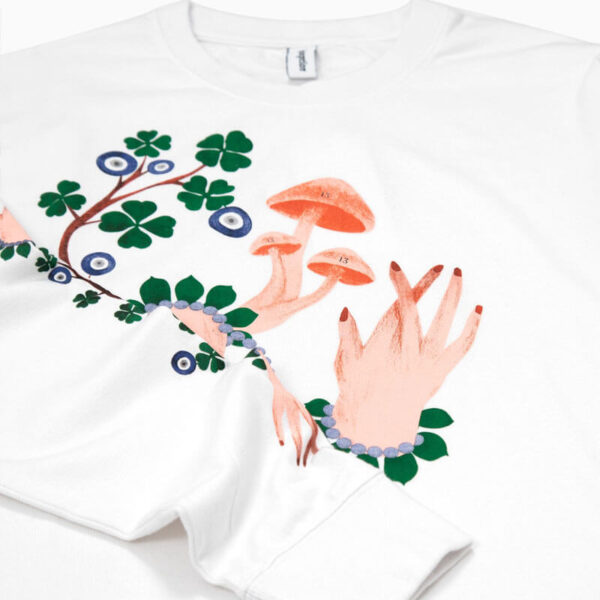 Hand Rugby LS Tee - White