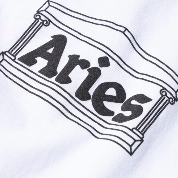 ARIES LOVE RAT TEE WHITE