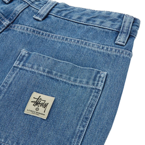 STUSSY DENIM WORK PANT BLUE