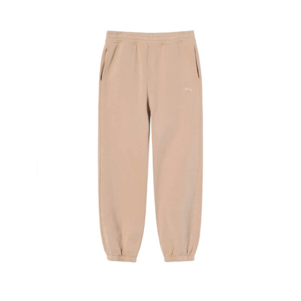 STUSSY SMOOTH STOCK LOGO PANT TAN