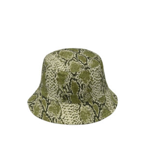 YMC Bucket Snake Print Cotton - Green
