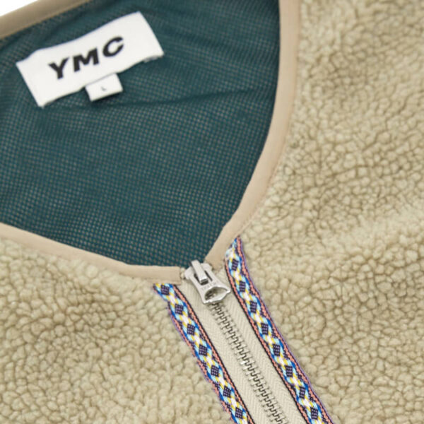 YMC Chaleco Fleece Utah - Stone