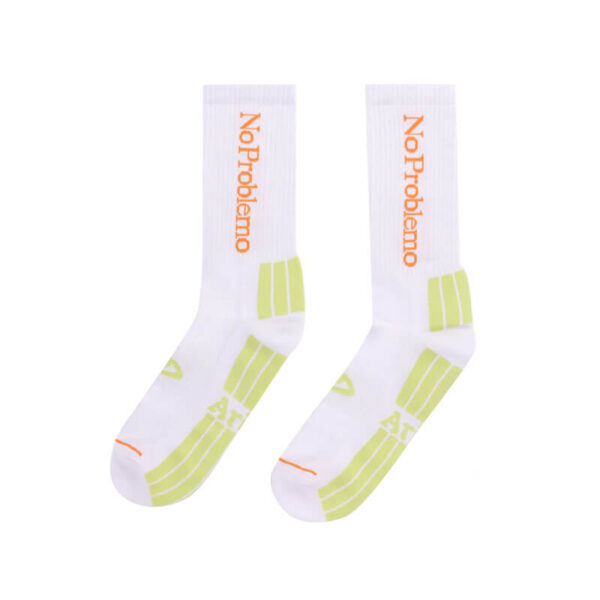 ARIES_No-Problemo-Socks_White_Green