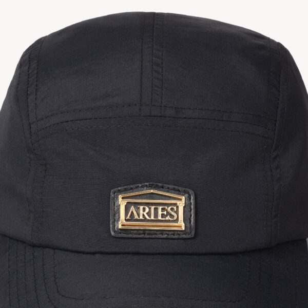 ARIES Nylon Five Panels Cap – Black