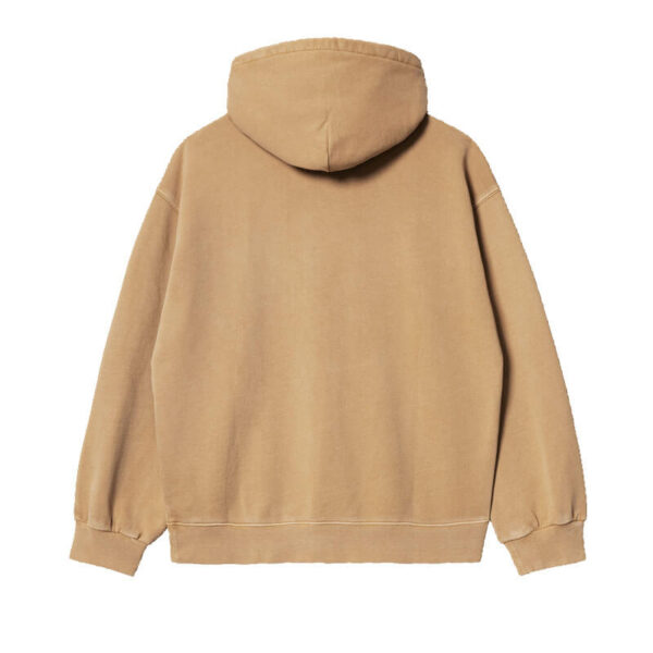 Hooded Nelson Sweat - Dusty Brown