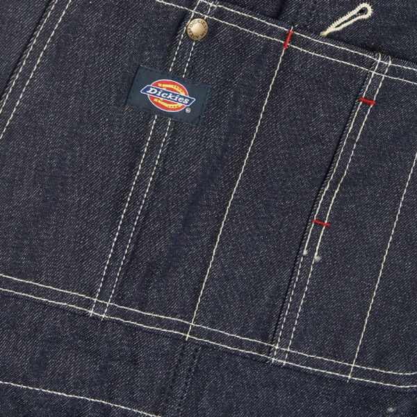 DICKIES 100th Anniversary Denim Bib - Raw