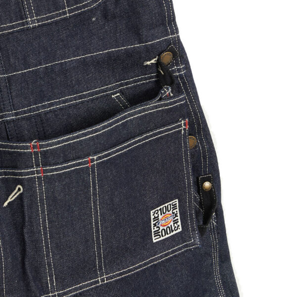 DICKIES 100th Anniversary Denim Bib - Raw