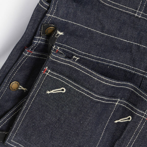 DICKIES 100th Anniversary Denim Bib - Raw