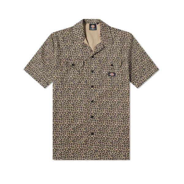 DICKIES Silver Firs Shirt - Leopard