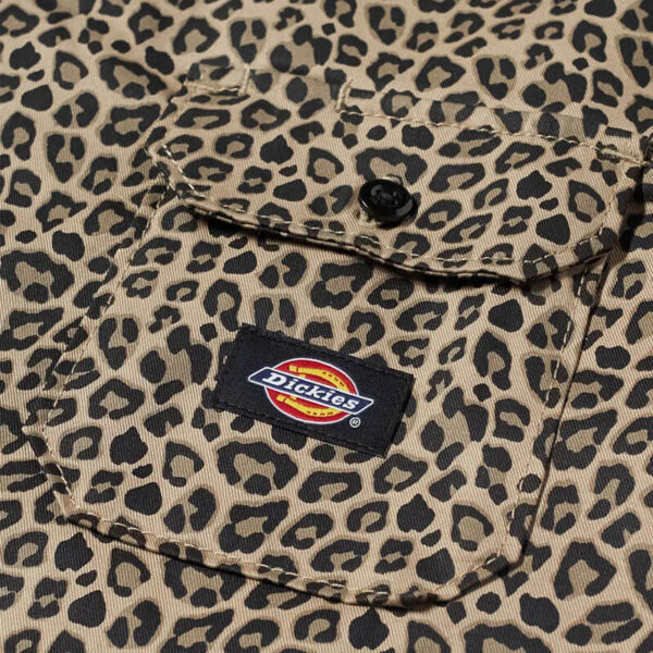 DICKIES Silver Firs Shirt - Leopard