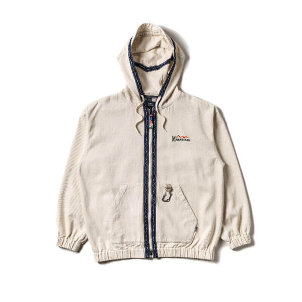 MANASTASH Hoodie Zip Chilliwack - Natural