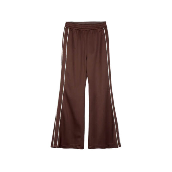 STAND ALONE Pantalones Flared Track - Brown