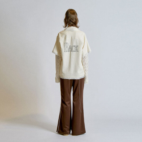 STAND-ALONE_Flared-Track-Pants_Brown