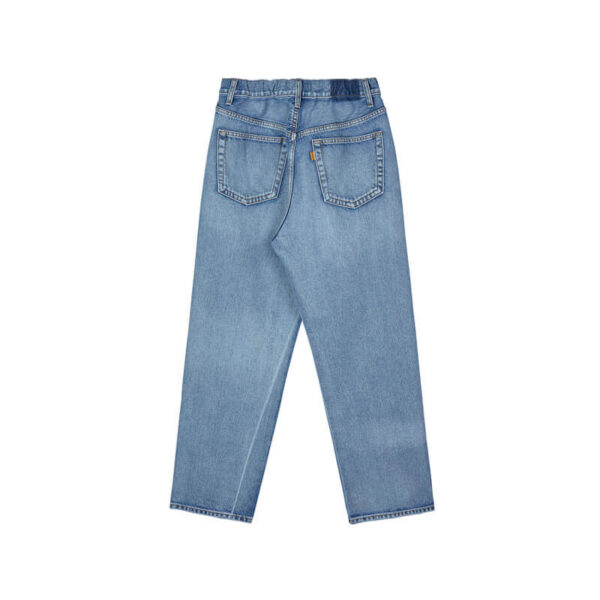 Mixed Sweat Jeans - Blue / Grey