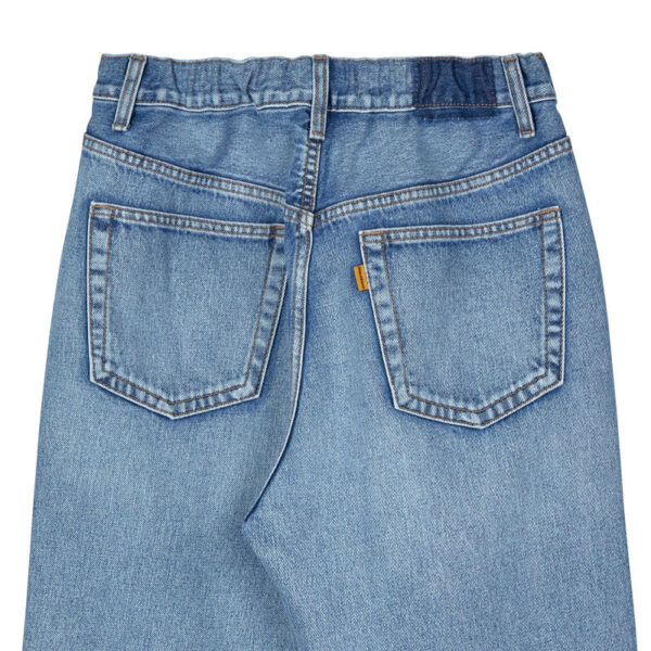 Mixed Sweat Jeans - Blue / Grey