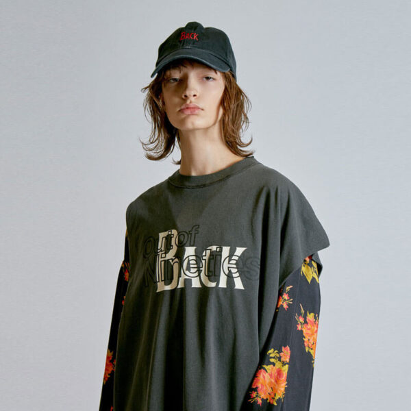 Think Back Baseball Cap - Black