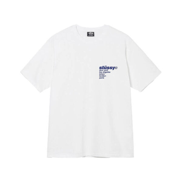 STUSSY Camiseta Strawberry - White