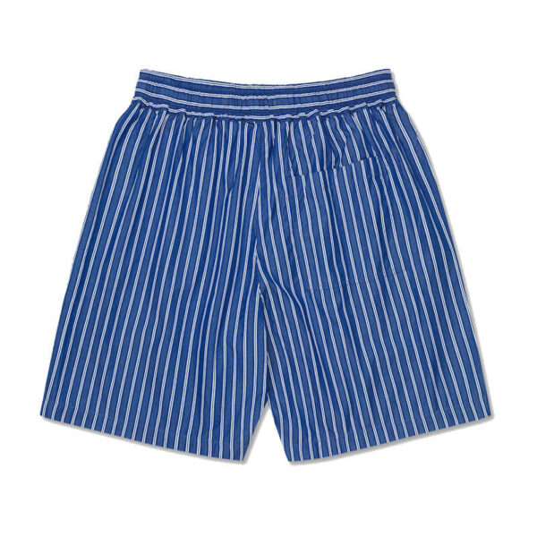 WOOD WOOD Kamma Dobby Shorts – Blue Stripes