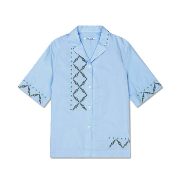 WOOD WOOD Camisa Nina JC - Pale Blue