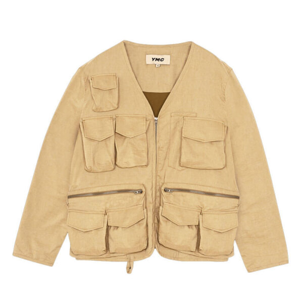 YMC Chaqueta Fudd Seersucker - Stone