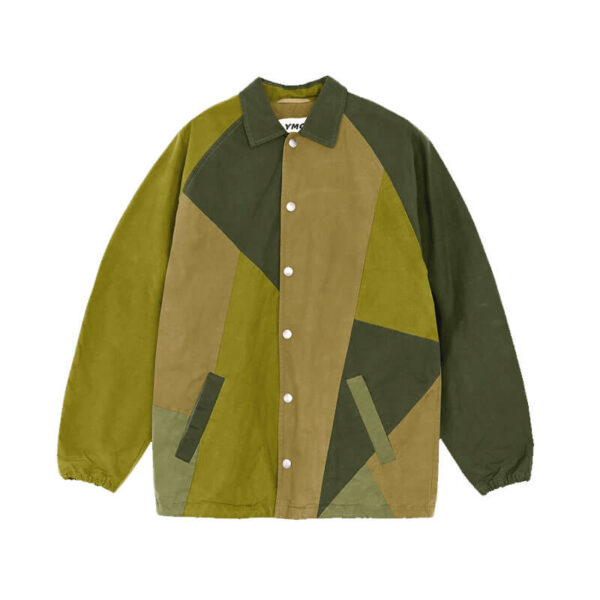 YMC Chaqueta Jocks Patchwork - Green