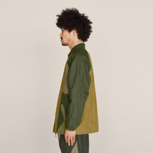 YMC Chaqueta Jocks Patchwork - Green