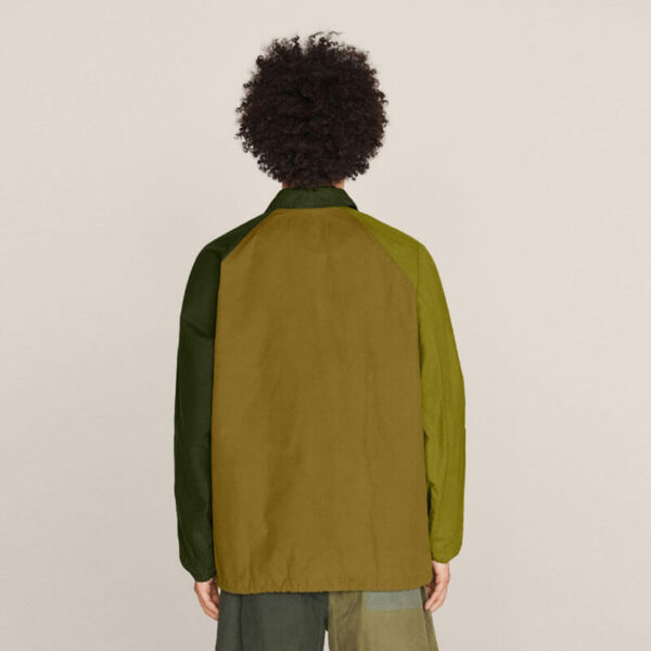 YMC Chaqueta Jocks Patchwork - Green