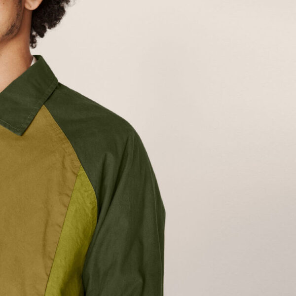 YMC Jocks Patchwork Jacket – Green