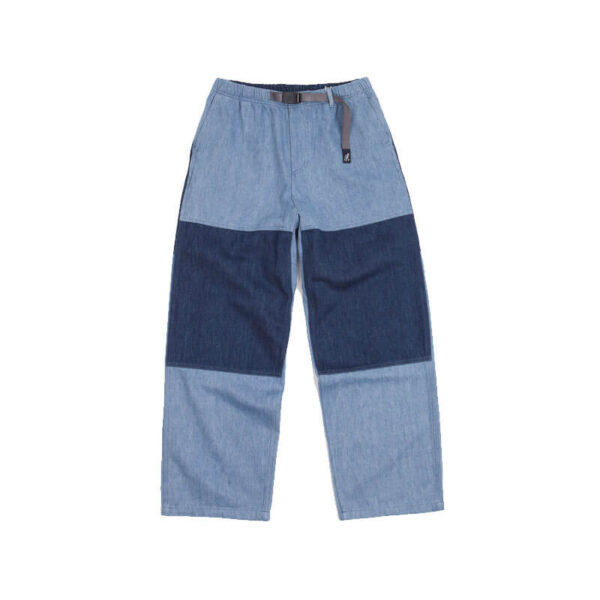 GRAMICCI Pantalones Denim Wide - Patchwork