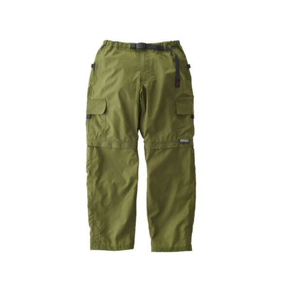 GRAMICCI Pantalones Cargo Utility Zip-Off - Army Green