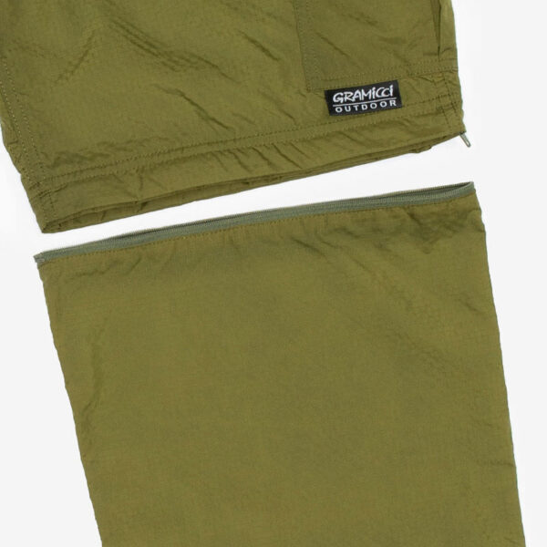 GRAMICCI Pantalones Cargo Utility Zip-Off - Army Green