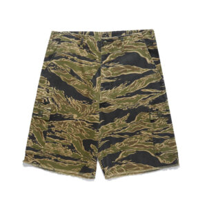 MAHARISHI Advisor's Cargo Shorts - Mint Gold Tigerstripe