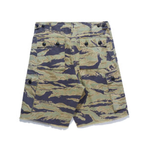 MAHARISHI Advisor's Cargo Shorts - Sunbleach Tigerstripe