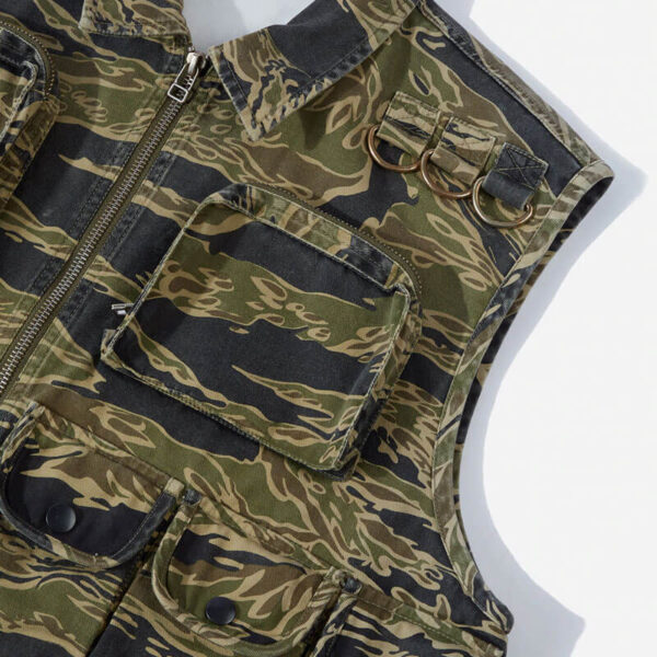 MAHARISHI Chaleco Ciso Combat - MintGold Tigerstripe