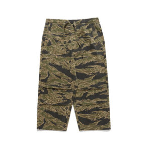 MAHARISHI Cropped TrackPants - Mint Gold Tigerstripe