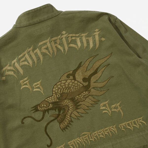 MAHARISHI Tibetan Dragon FlightSuit - Olive