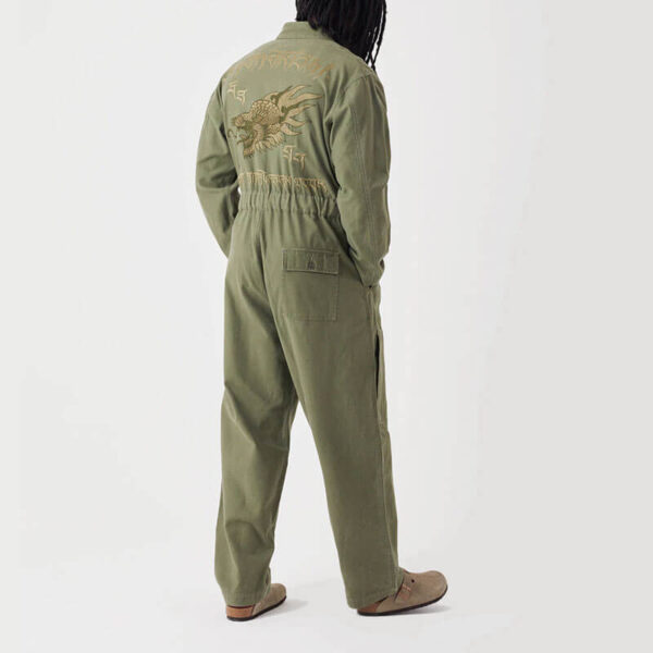 MAHARISHI Tibetan Dragon FlightSuit - Olive