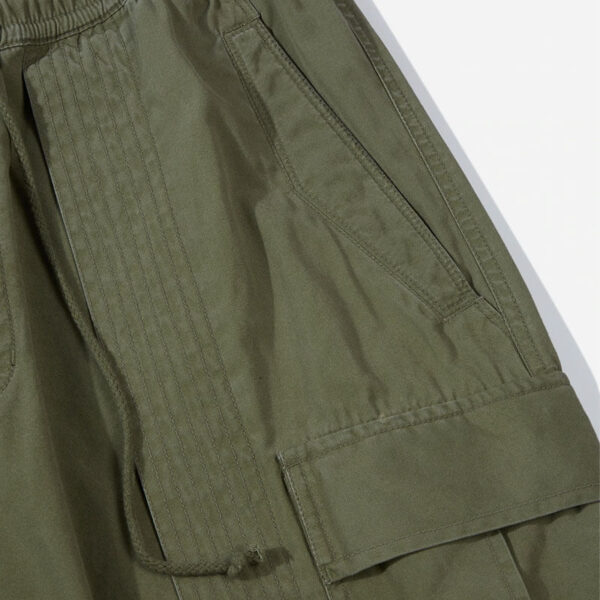 MAHARISHI Pantalones U.S. Cargo Hakama - Olive